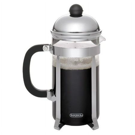 UPC 747660010122 product image for BonJour Coffee Stainless Steel French Press with Glass Carafe  50.7-Ounce  Monet | upcitemdb.com