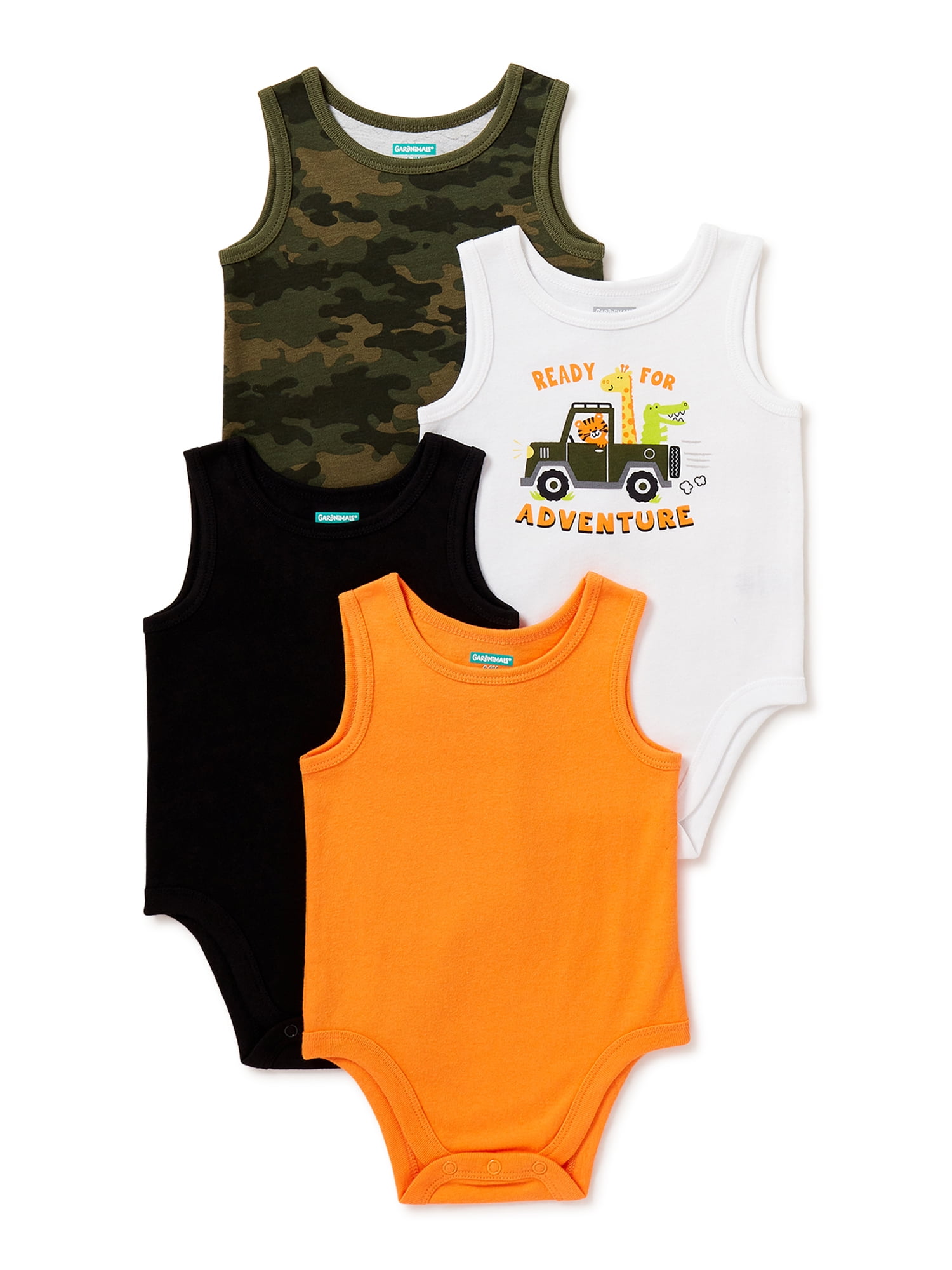 Jacquis Baby Boys Surfing Tiger Shirt