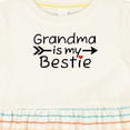 thumbnail image 4 of Inktastic Grandma is My Bestie Girls Baby Dress, 4 of 5