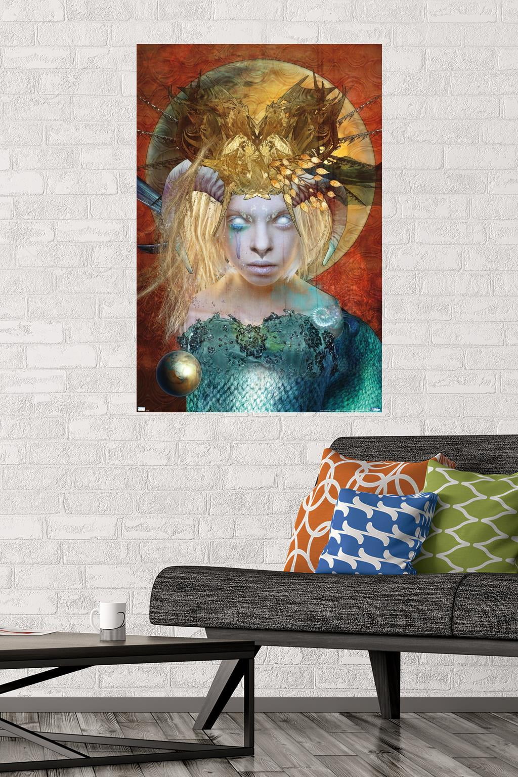 Jena DellaGrottaglia: Cosmic Zodiac - Capricorn Wall Poster, 22.375" x 34"