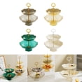 thumbnail image 2 of Versatile Double Layer Fruit Plate Fashion Fruit Organizers Practical Food Tray, 2 of 21