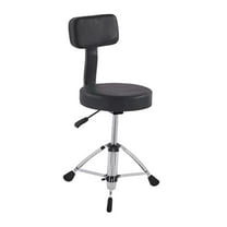 Almencla Drum Throne with Backrest Drum Seat,Comfortable with Anti Slip Feet,Portable Removable Motorcycle Drum Chair Drum Stool
