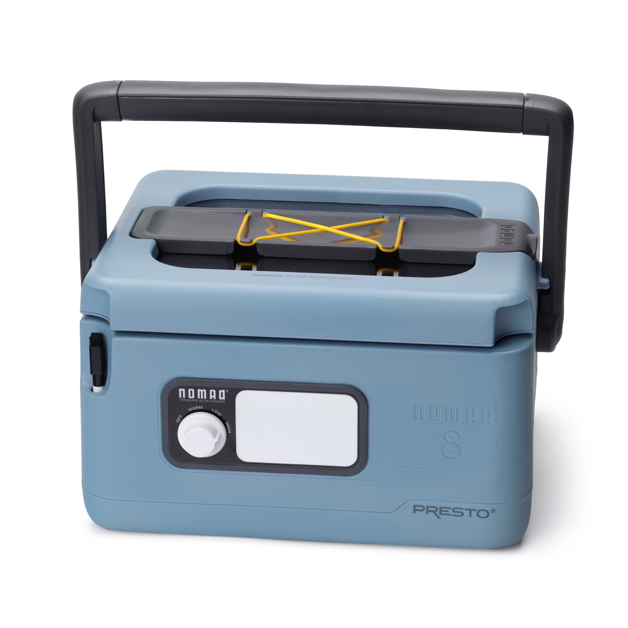 Presto 8-Qt Nomad Traveling Slow Cooker Blue