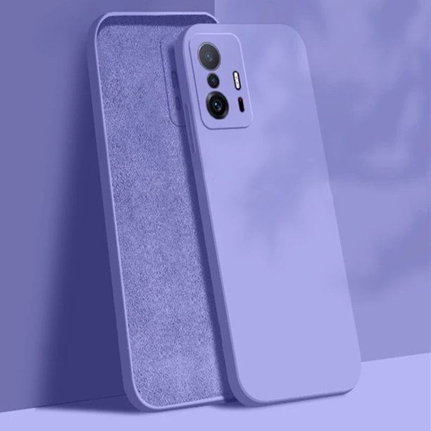 Para Xiaomi 11T pro 11tpro 11 t 11 Lite 5G NE 11lite 5G 11 11pro Silicona Líquida Funda De Teléfono De Moda Pareja Suave Protección De Cámara Simple A Prueba De Golpes Cubierta Trasera Mi