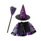 thumbnail image 5 of Disfraz de Halloween para niñas Yinane tutú de tul accesorios fotográficos en púrpura, 5 of 8