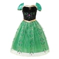 thumbnail image 3 of Vestido de princesa Elsa para niña, ropa de fiesta de cumpleaños, Carnaval, Anna, Blancanieves, Rapunzel, sirena, disfraz de Aurora, 3 of 5