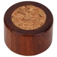 thumbnail image 2 of Fdit Wooden Sewing Pincushion, Wooden Round Needle Cushion Compact For Household For Storage For General Purpose For Craftsmen For Professional Use, 2 of 8