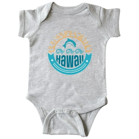 

Inktastic Hawaii Cute Dolphin Gift Baby Boy or Baby Girl Bodysuit