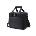 thumbnail image 1 of Kearding Fiambrera portátil, bolsa de tela Oxford, bolsas de comida aisladas frescas, gran capacidad, contenedores de almacenamiento para Almacenamiento y organización del hogar Negro, 1 of 6