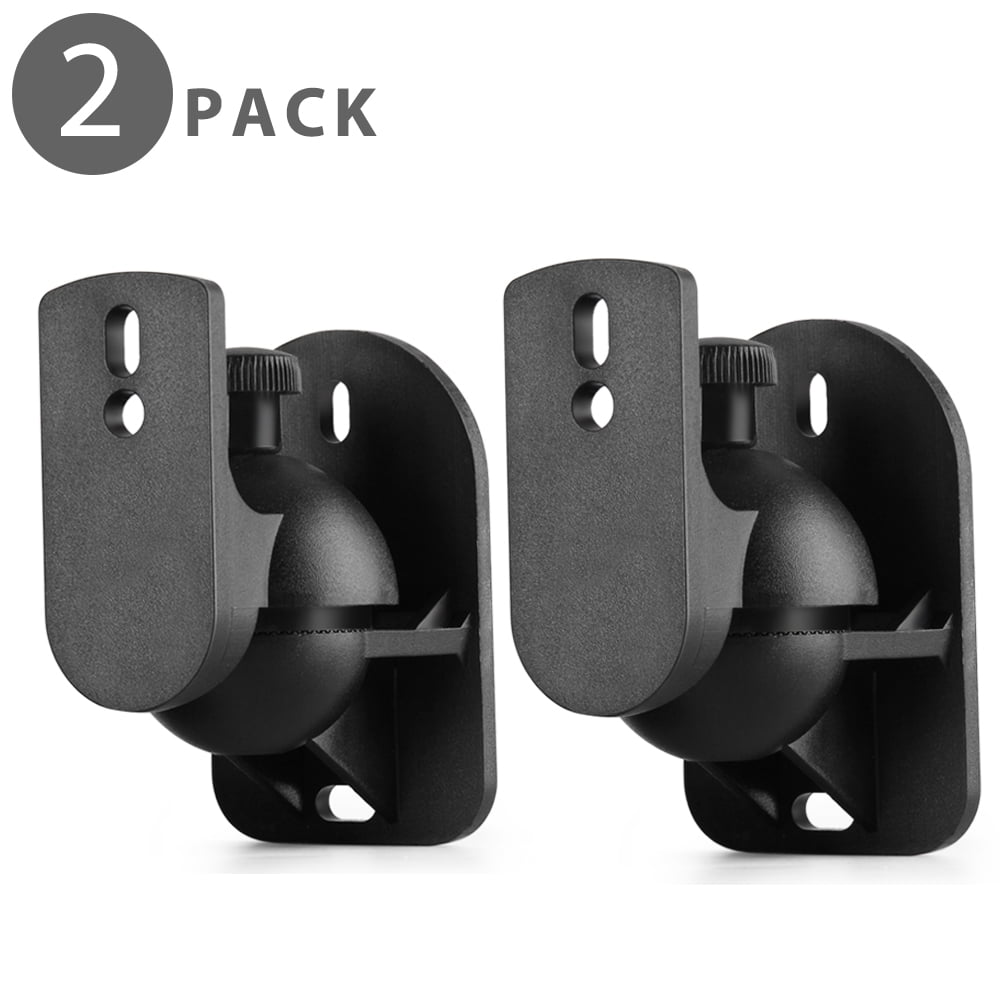 Universal Satellite Speaker Wall Mount Bracket Ceiling Mount Clamp with