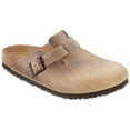 thumbnail image 2 of Zueco clásico con forma de arco Boston de Birkenstock, piel marrón tabaco, 46 EU, 2 of 2