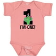 thumbnail image 3 of Inktastic 1st Birthday Cactus Cute Girls 1 Year Old Girls Baby Bodysuit, 3 of 5