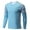 Light Blue, variant on HULIJA Kids Boys Soccer Jersey Shirts with Padded Protective Goalie Kepper Tops Goalkeeper T Shirt Red 22