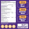 thumbnail image 2 of Suplementos GLP-1, probiótico GLP1 para mujeres y hombres, GLP-1 natural con probiótico Akkermansia, suplemento GLP 1 para digestión, energía, niveles diarios de GLP-1* y salud general, 60 unidades, 2 of 5