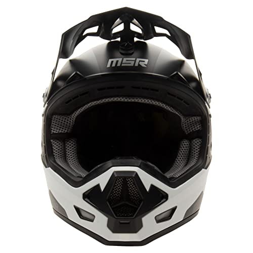 MSR Mav4 Sensor Helmet w/MIPS (Small, White/Black) Motorcycle Dirt Bike Off Road