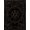 Black Bronze, Pattern 17, variant on Design&I 8'x10' Washable Area Rug Extra Large Skid-Resistant Low Profile Crow Runes Norse Raven Wings Spread Glyphs Occult Pentagram Doormat for Living Room, Family