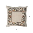 thumbnail image 2 of Vickerman Decorative 18" x 18" Harvest Border Pillow, 2 of 2