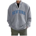 thumbnail image 1 of Gibobby Sudadera polar hombre Sudadera de Cuello Redondo para Hombre Sudadera para Hombre(GY1,G), 1 of 5