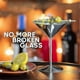 thumbnail image 3 of Stainless Steel Martini Glasses Set of 4, 8 Oz Metal Cocktail Glasses, Unbreakable, Durable, Mirror, 3 of 5