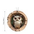 thumbnail image 4 of Adorno Navideño Con Animales Adorno Acrílico 2D Con Motivos Animales Para Árbol De Navidad Decoración Con Animales Para Temporada Navideña Para Árbol De Navidad Techo Recuerdo Navideño, 4 of 5