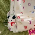 thumbnail image 2 of Bolso de campus para mujer, bandolera doble con correa ajustable, bolso diario de nailon para mujer, 2 of 3