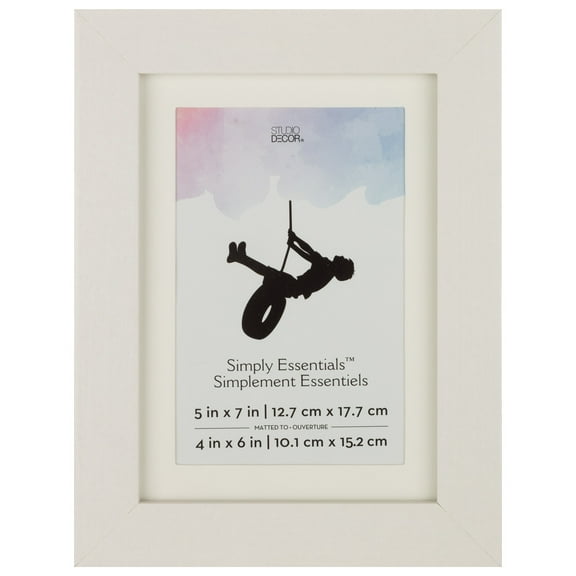 12 Pack: White 4" x 6" Frame with Mat - Simply Essentials by Studio Decor