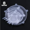thumbnail image 5 of Bartans Silicone Stretch Lids, Waterproof Stretchable Food Covers, 6 Count, 5 of 6