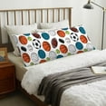 thumbnail image 4 of Fuzoiu Color Balls Print Body Pillowcase 20x54 in,Long Pillow Case, Microfiber Body Pillow Cover, Soft and Breathable Pillowcase, 4 of 7