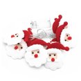 thumbnail image 1 of Wosthever Guirnalda de luces LED para árbol de Navidad de Papá Noel de 1,6/2M, copos de nieve, decoración navideña para el hogar, luz de hadas, Año Kits de decoración para fiestas No.05, 1 of 6