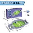 thumbnail image 3 of HUASHENG Desktop Football Game | Game Room Family Game | Game Tables For Game Room Portable Foosball Set For Game Room Adults Kids Family Children's Table Football Two Player Table, 3 of 5