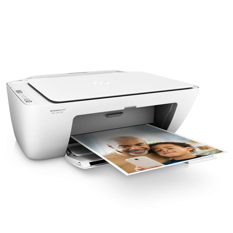 Jobtilbud Begravelse maksimere HP DeskJet 2652 All-in-One Wireless Color Inkjet Printer - Instant Ink  Ready, White - Walmart.com