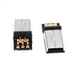 thumbnail image 4 of 40Pzs Mini USB 5 Pines Macho Clavija DIY SMT Conector Tono de Plata Gris Oscuro, 4 of 4