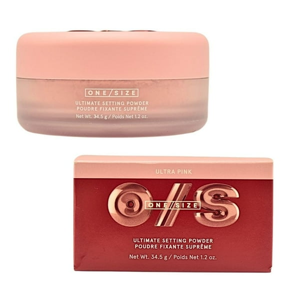One Size Ultimate Blurring Setting Powder Full Size - Ultra Pink - for Fair to Medium Skin Tones