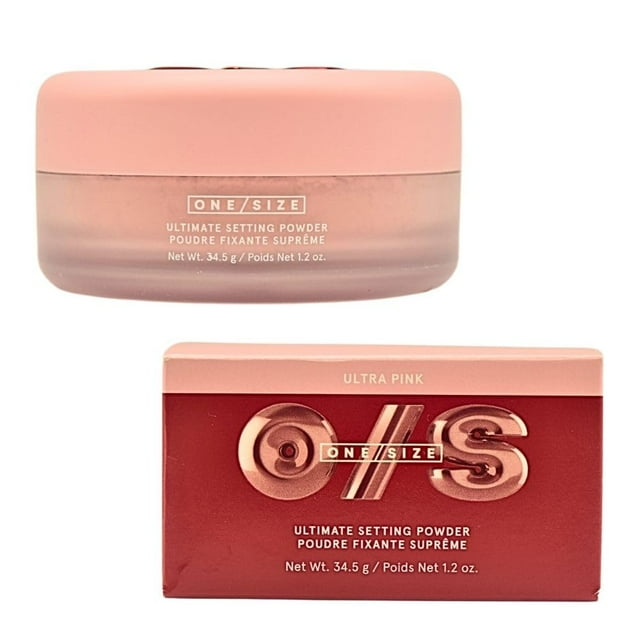 One Size Ultimate Blurring Setting Powder Full Size - Ultra Pink - for Fair to Medium Skin Tones