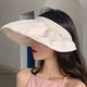 thumbnail image 4 of Sombrero de sol Jinwen para mujer Beige, 4 of 5
