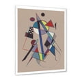thumbnail image 2 of Designart 'Abstract Compositions Of Colored Geometric III' Modern Framed Art Print, 2 of 4
