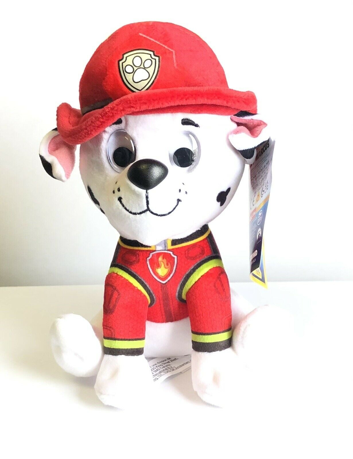 Paw Patrol Snuggle Up peluche avec TORCHE & souds Marshall 