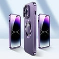 thumbnail image 4 of Double-Sided Magnetic Phone Case with Electroplated Glass for iPhone, Magnetic Tempered Glass Case, 4 of 5