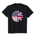 thumbnail image 4 of ORT American Flag T Shirt Patriotic Shirts Women 4th of July Tee Tops Crewneck Summer T-Shirt(Z3-Black,S), 4 of 4