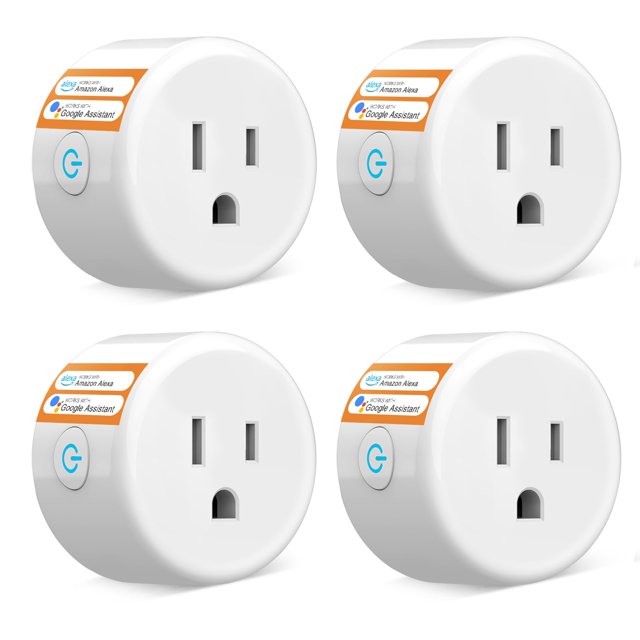 Mini enchufe WiFi Smart Plug Home con temporizador Alexa Google Home