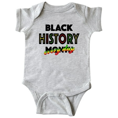 

Inktastic Black History Month Every Day Gift Baby Boy or Baby Girl Bodysuit