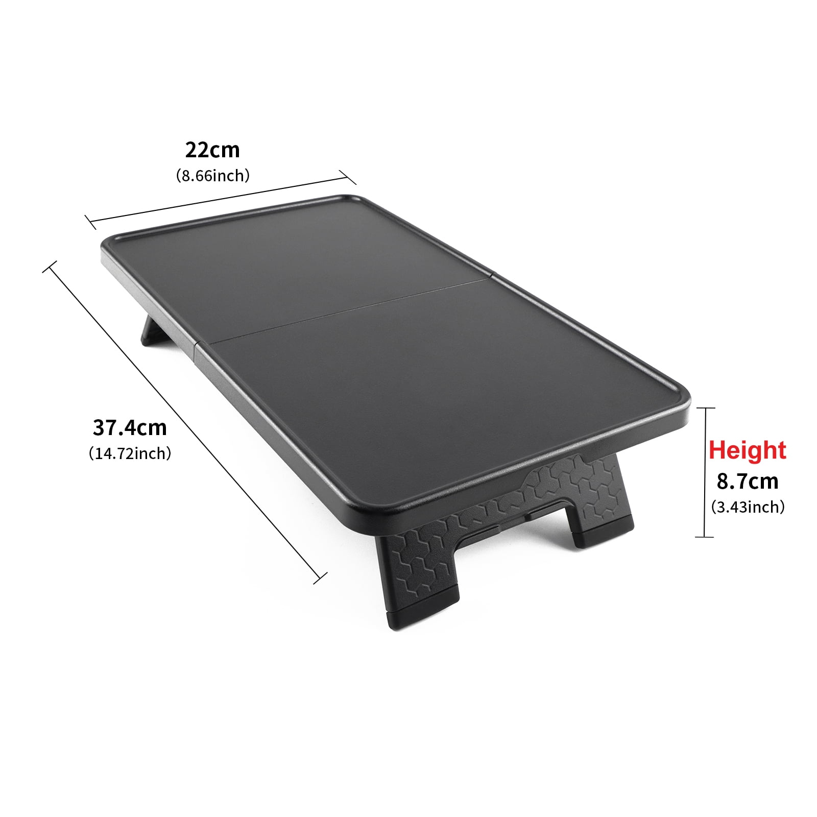 Car Stall Tray Table Foldable for 2017-2024 Tesla Model 3 2019-2024 Model Y Center Console Organizer Tray Food Eating Table