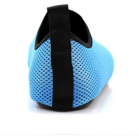 

Quealent Women Shoes Women s Fashion Canvas Sneakers Mesh Knitted Upper Low Cut Casual Shoes Blue 11