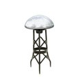 thumbnail image 1 of Achla TS-S-C Tabouret de Jardin Crapaud - Craquelé Argenté, 1 of 5