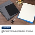 thumbnail image 4 of 10" x 7.7" Silicone Heat Press Pad Mat 0.1" Thick for Heat Press Machine Flat Heat Transfer Pad Replacement Red, 4 of 6