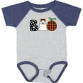 thumbnail image 3 of Inktastic Boo Halloween Ghost and Plaid Pumpkin Boys or Girls Baby Bodysuit, 3 of 5