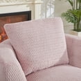 thumbnail image 4 of Compressible 360° Swivel Accent Chair with Sturdy Wooden Base,Modern Round Club Arm Chair with Curved Armrest and Soft Pilllow,Bedroom Side Reading Seat,for Living Room Office,Apartment,Pink, 4 of 6