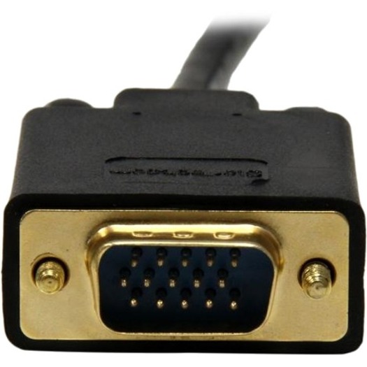 StarTech 6ft Mini DisplayPort to VGA Adapter Converter Cable - Black
