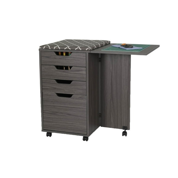 Sewing Furniture Storage Cabinet - Gray