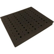 Router Bit Storage Tray Holder 13" x 10.75: x 1.125" High Density Foam for 110 bits (60 Each 1/4" and 50 Each 1/2") RBT-110